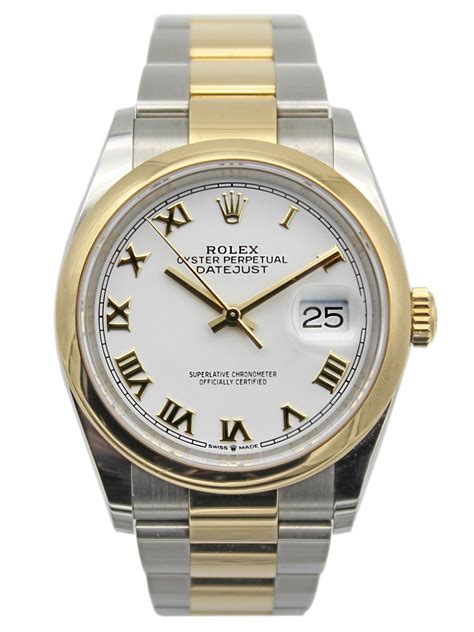 rolex datejust two tone new|Rolex Datejust 36mm two tone.